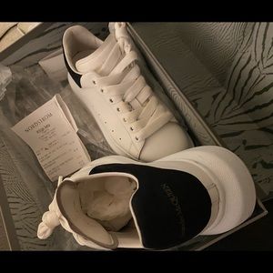 Preown Authentic Alexander McQueen size 37.5 w/box